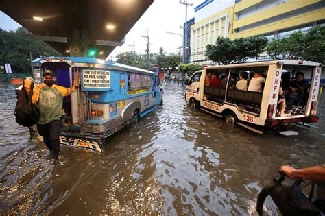 Baradong waterways, drainages sanhi ng pagbaha sa Metro .
